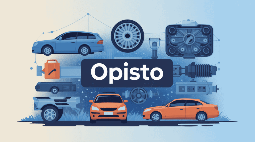 Opisto achat sécurisé pièces auto d'occasion