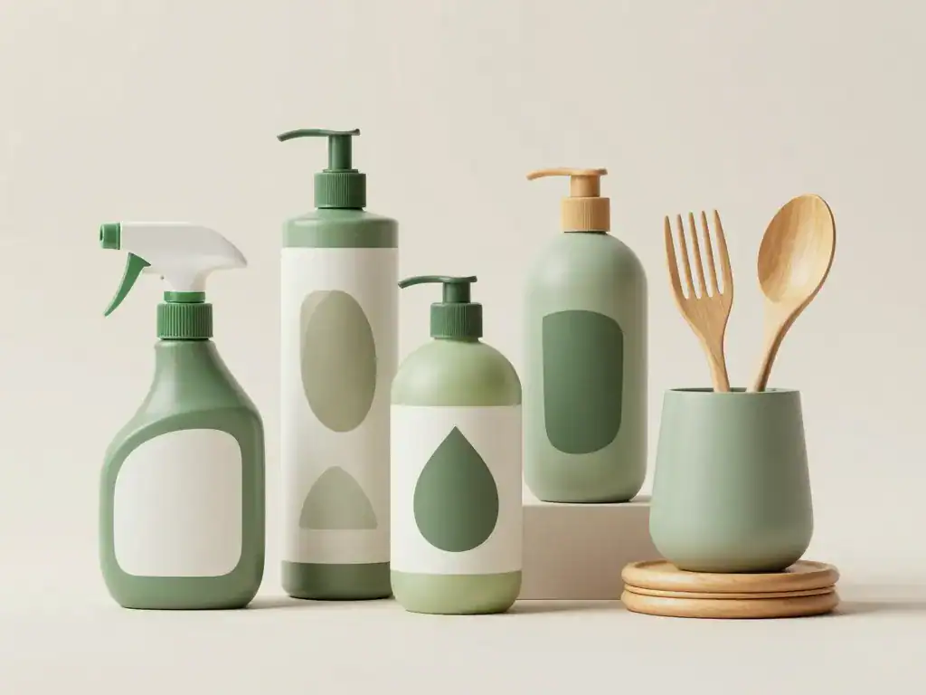 Scène produits Viveco réutilisables quotidiens