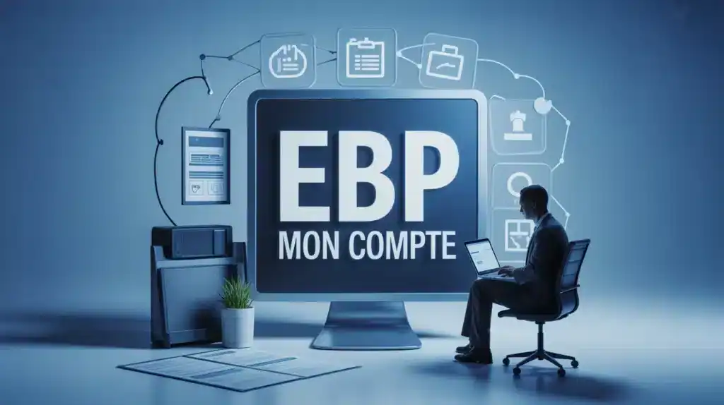 Illustration EBP mon compte tableau de bord sécurisé