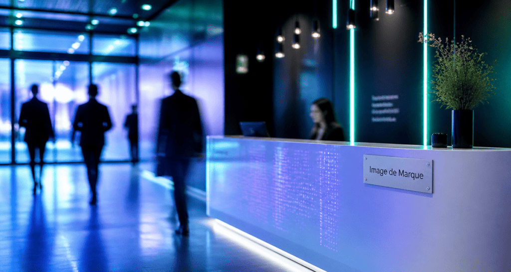 entreprise image hall accueil moderne