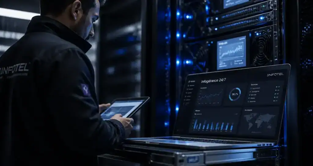 Entreprise informatique la défense : infogérance 24/7