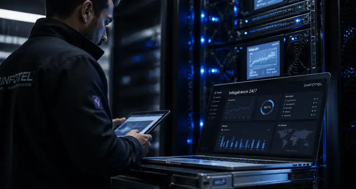 Entreprise informatique la défense : infogérance 24/7