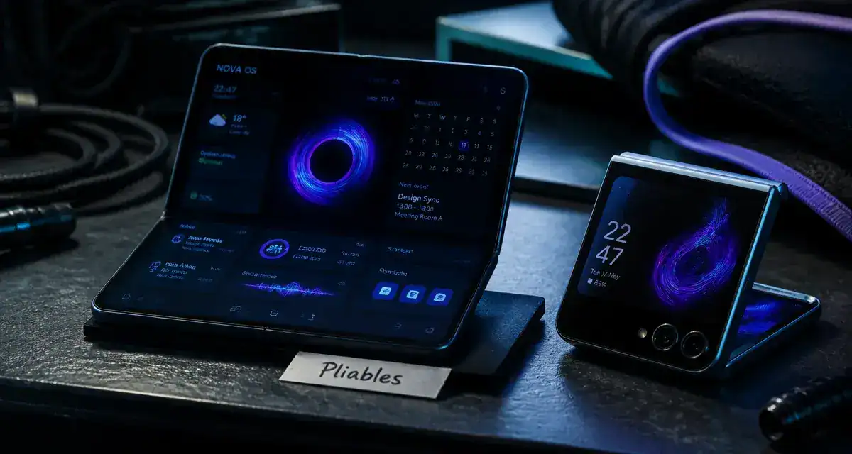 Meilleur smartphone pliable : 2 formats, modèles phares