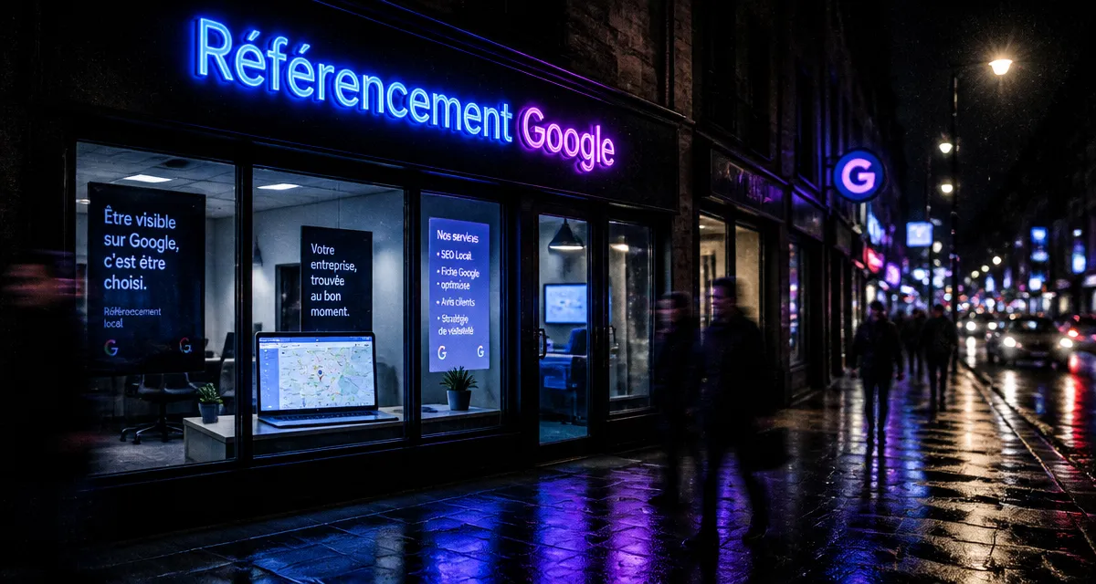 référencer son entreprise sur google devanture de magasin