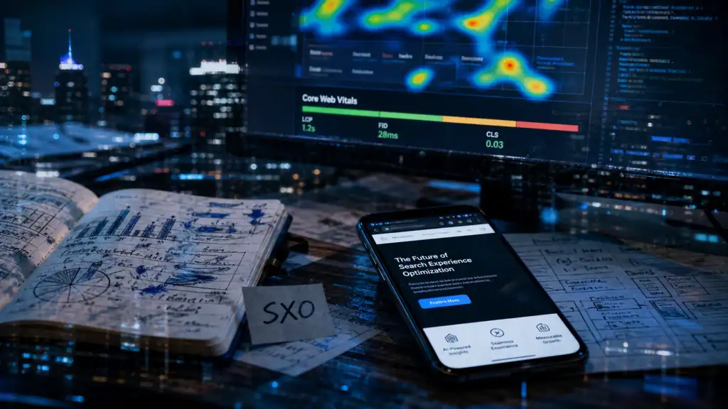 SEO UX : heatmap et Core Web Vitals, navigation fluide