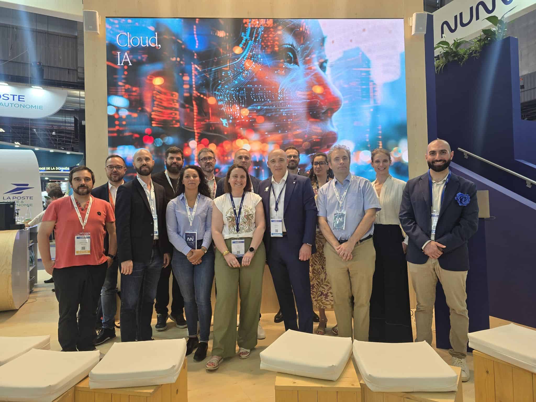 photo de l'ensemble des représentants des start-up membre du store IA
