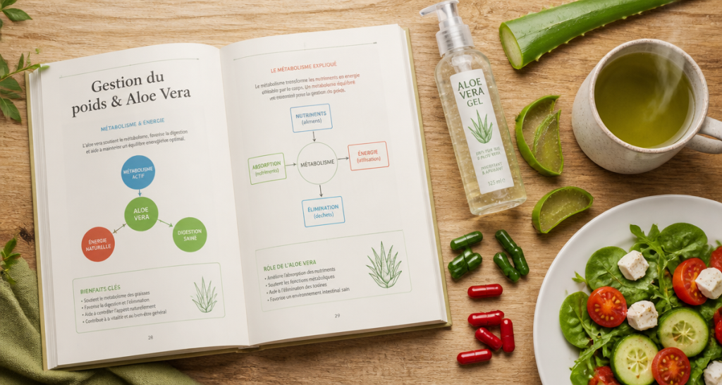 aloe vera maigrir gel feuilles gélules