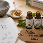 quel huile essentielle pour la toux flacons eucalyptus cyprès ravintsara