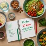 regime vegetarien pour perdre 10 kilos table repas sain