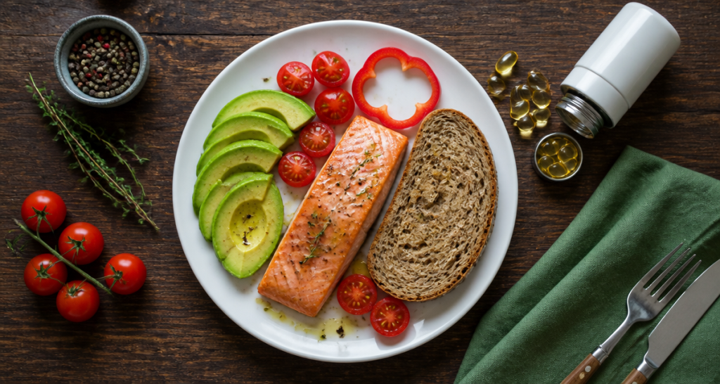 pourquoi prendre la vitamine d le soir avec repas sain