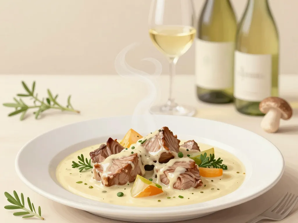 blanquette de veau quel vin accord plat vin blanc