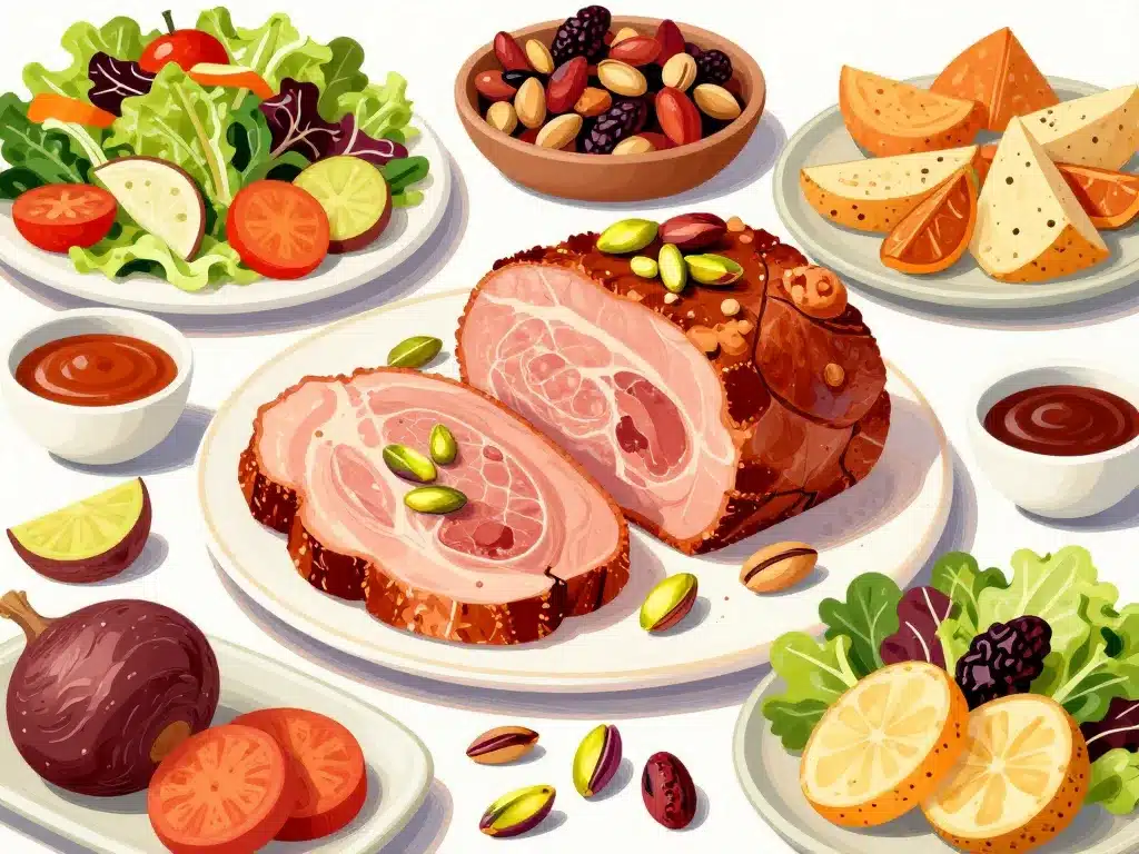 variantes et accompagnements galantine de porc