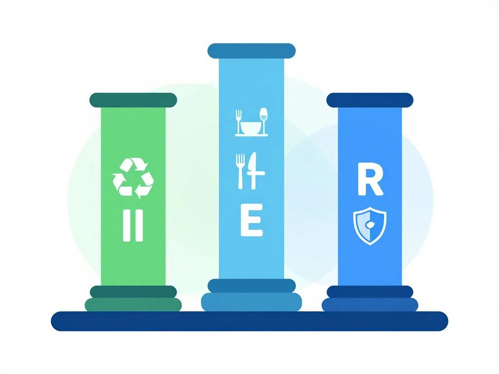 illustration symbolique des différents sens des rie