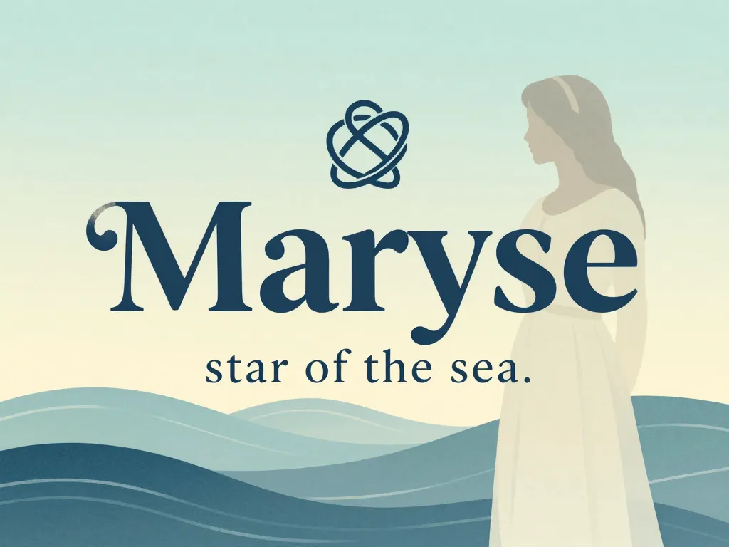 image éditoriale sur l'origine du prénom maryse