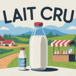 ou acheter du lait cru en France visuel ferme marché distributeur