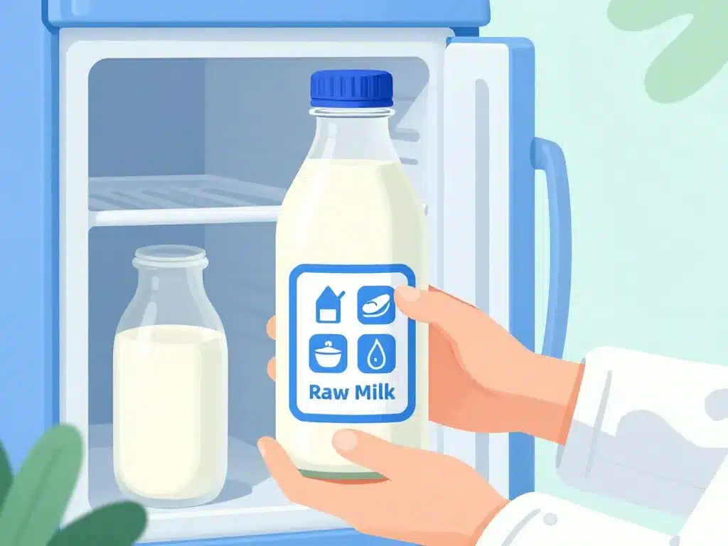 ou acheter du lait cru bonnes pratiques santé et étiquetage