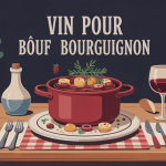 illustration quel vin pour boeuf bourguignon