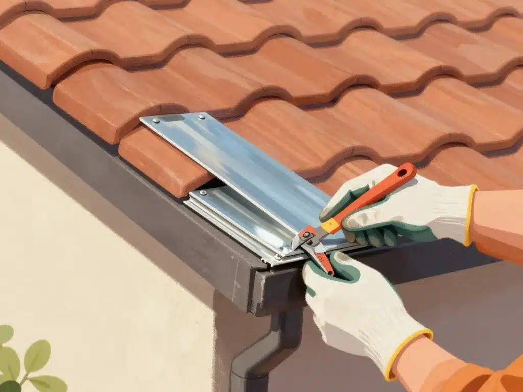 installation solin contre mur sur toiture et mur