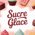 illustration sucre glace pâtisserie décor