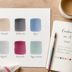 nuancier couleur commencent par a sur papier