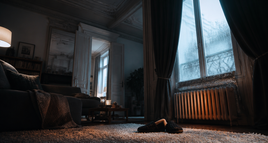 comment chauffer un appartement mal isolé salon ancien