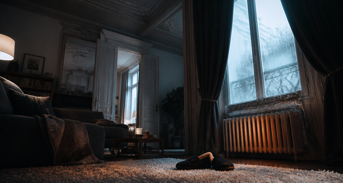 comment chauffer un appartement mal isolé salon ancien