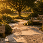 dalle allee de jardin pierre et beton