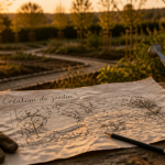 jardin comment faire plan dessiné création
