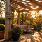 Pergola démontable sans autorisation sur terrasse