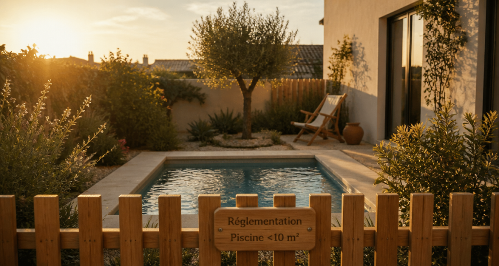 piscine moins de 10m2 réglementation barrière