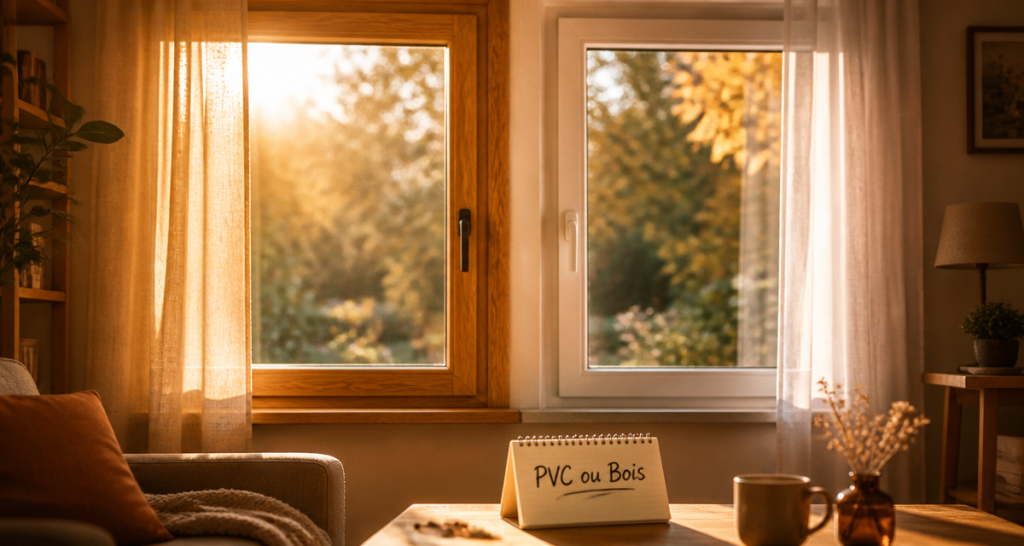 pvc ou bois pour les fenetres côte à côte
