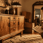 Rachat de meubles à domicile en salon vintage