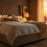 lit americain haut boxspring chambre