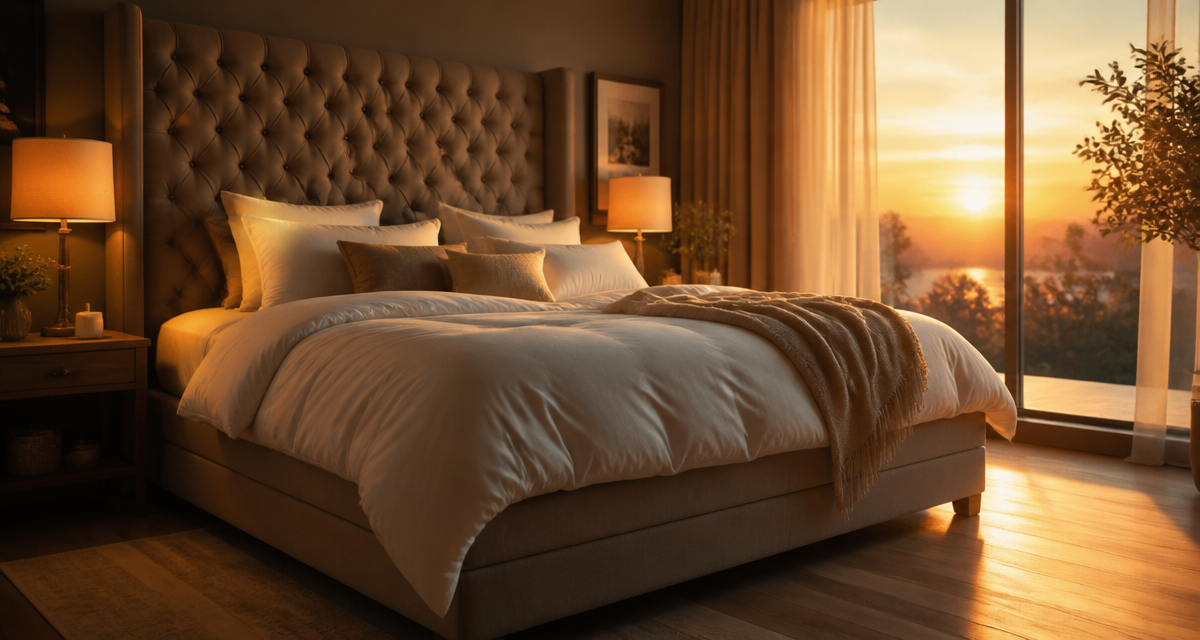lit americain haut boxspring chambre