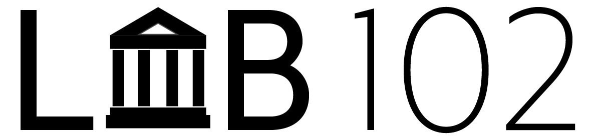 LAB 102 Logo thinner@2x