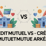 Différence entre Crédit Mutuel et Crédit Mutuel Arkéa illustration explicative