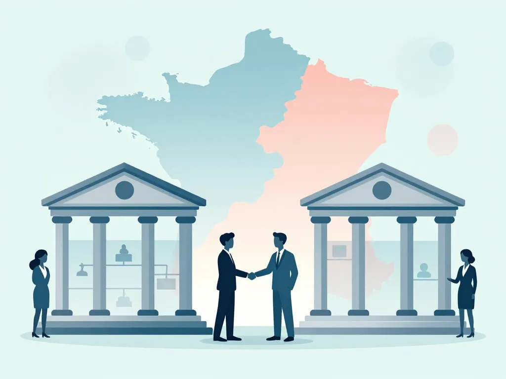 Différence entre Crédit Mutuel et Crédit Mutuel Arkéa visuel structure