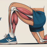 Douleur sur al mollet vue anatomique