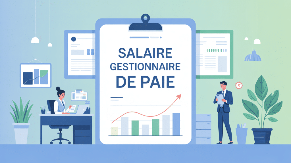 illustration gestionnaire de paie salaire professionnel