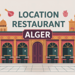 illustration location restaurant alger devanture moderne