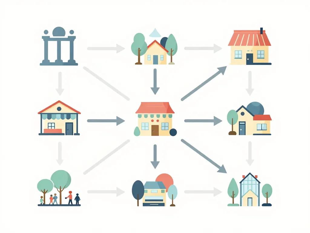 Concept diagramme Action coeur de ville mise en oeuvre territoire