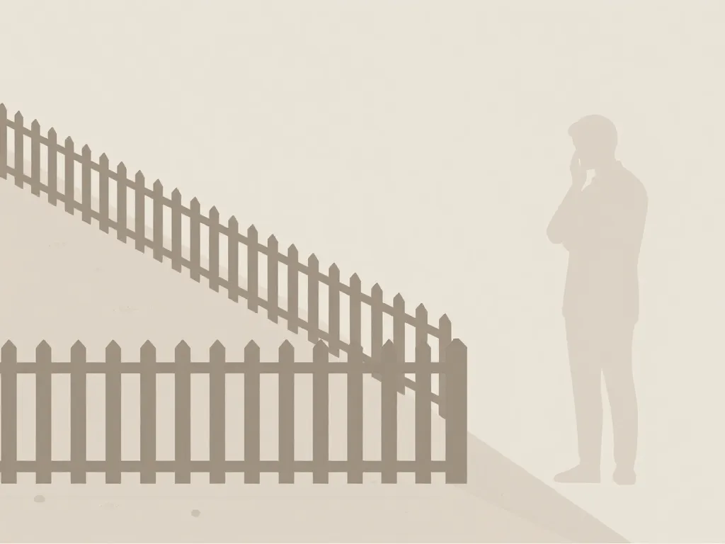 mon voisin passe sur mon terrain sans autorisation métaphore propriété protégée