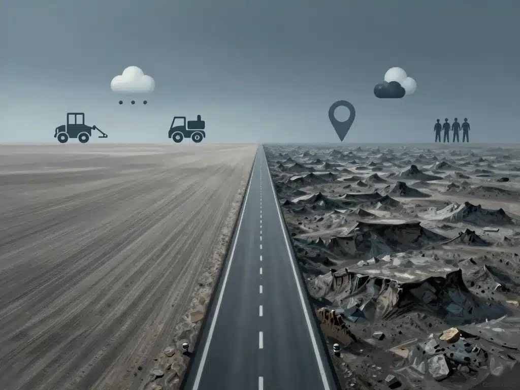 prix m2 enrobé particulier influence accès terrain