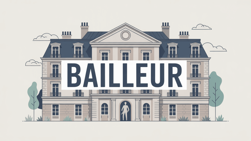 qu est ce qu un bailleur image stylisée droit français