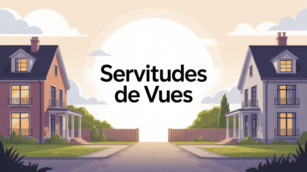 illustration servitudes de vues entre propriétés