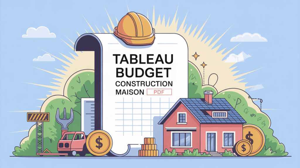 illustration tableau budget construction maison pdf