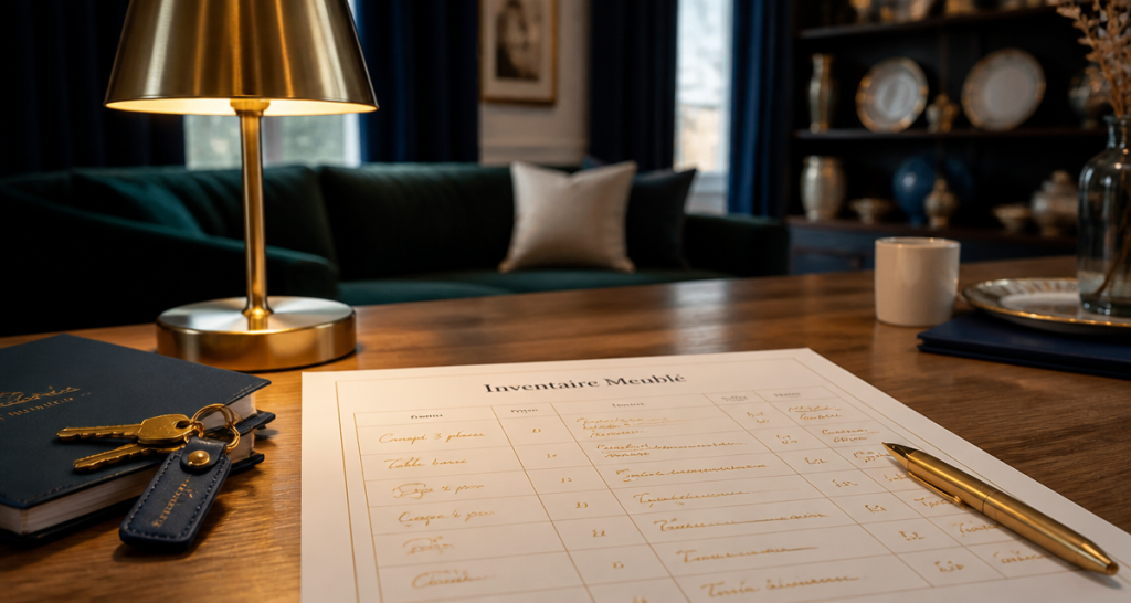 liste mobilier location meublée pdf inventaire