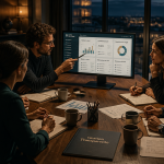 matera syndic avis groupe copropriétaires autour ordinateur