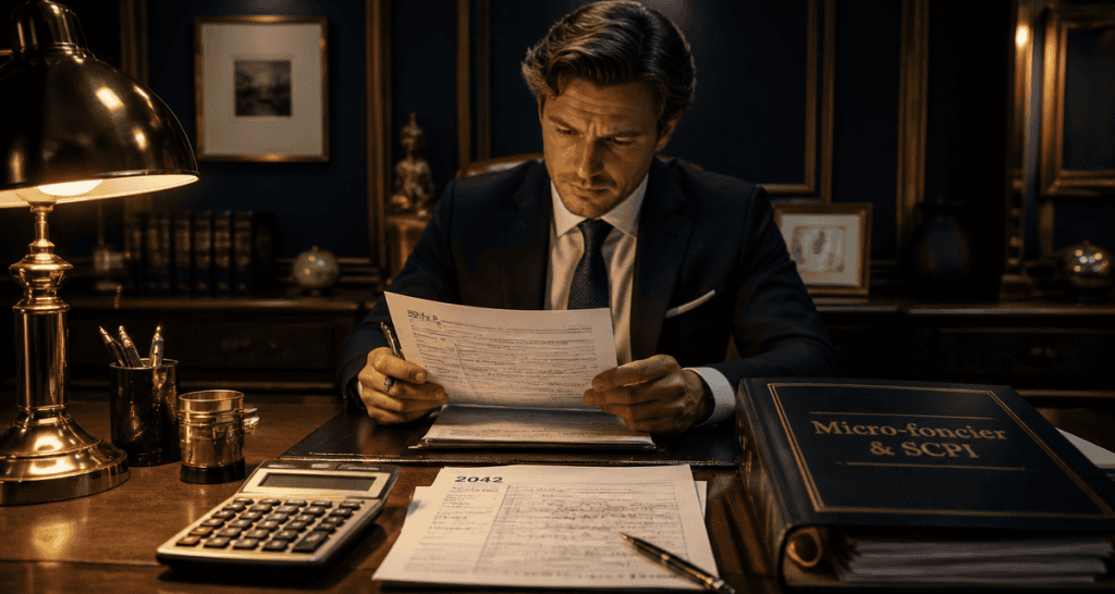 micro foncier et scpi dossier fiscal