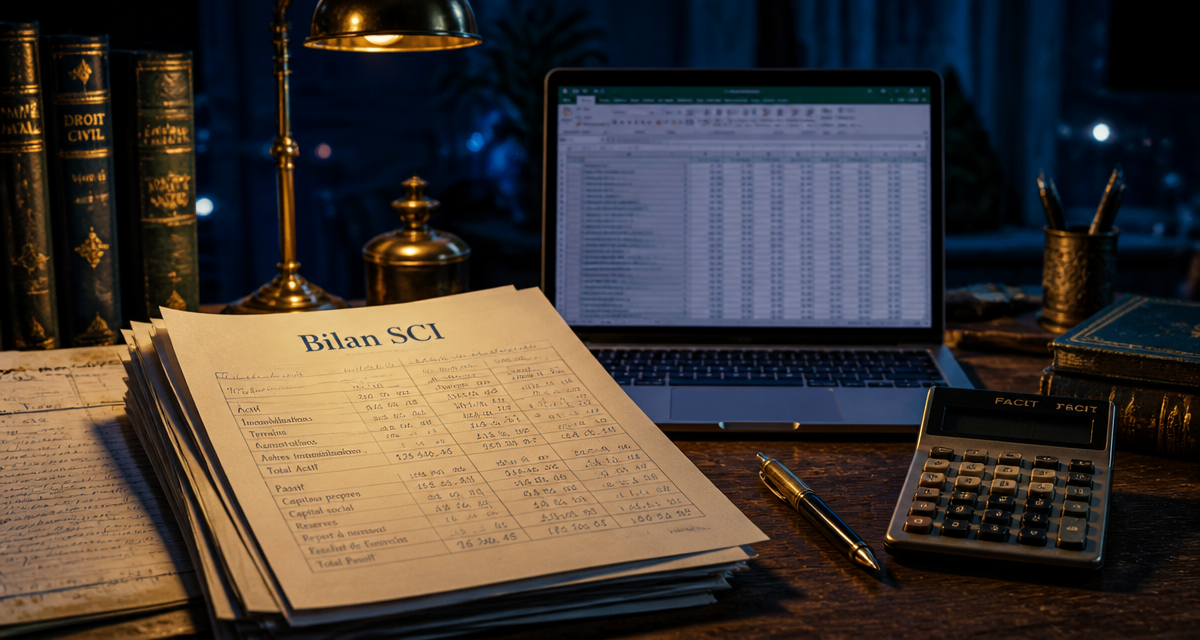 modele bilan sci gratuit documents excel calculatrice